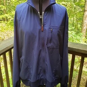 Navy Blue Scrub Jacket